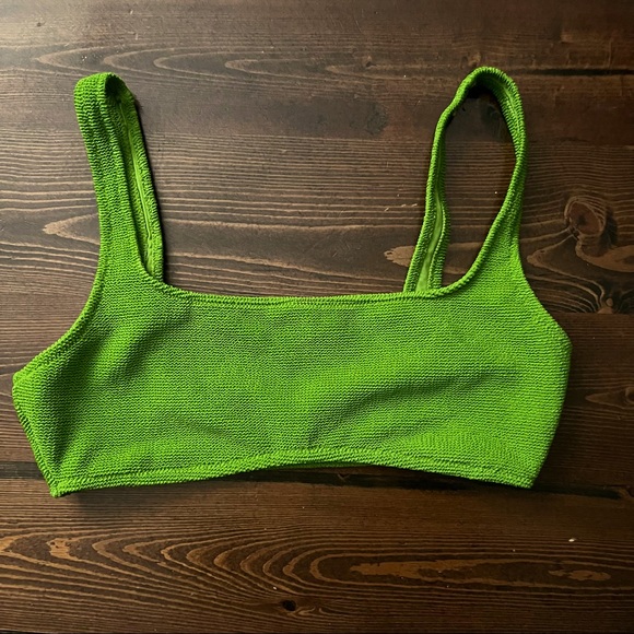 aerie Other - Aerie scoop neck textured bikini top large